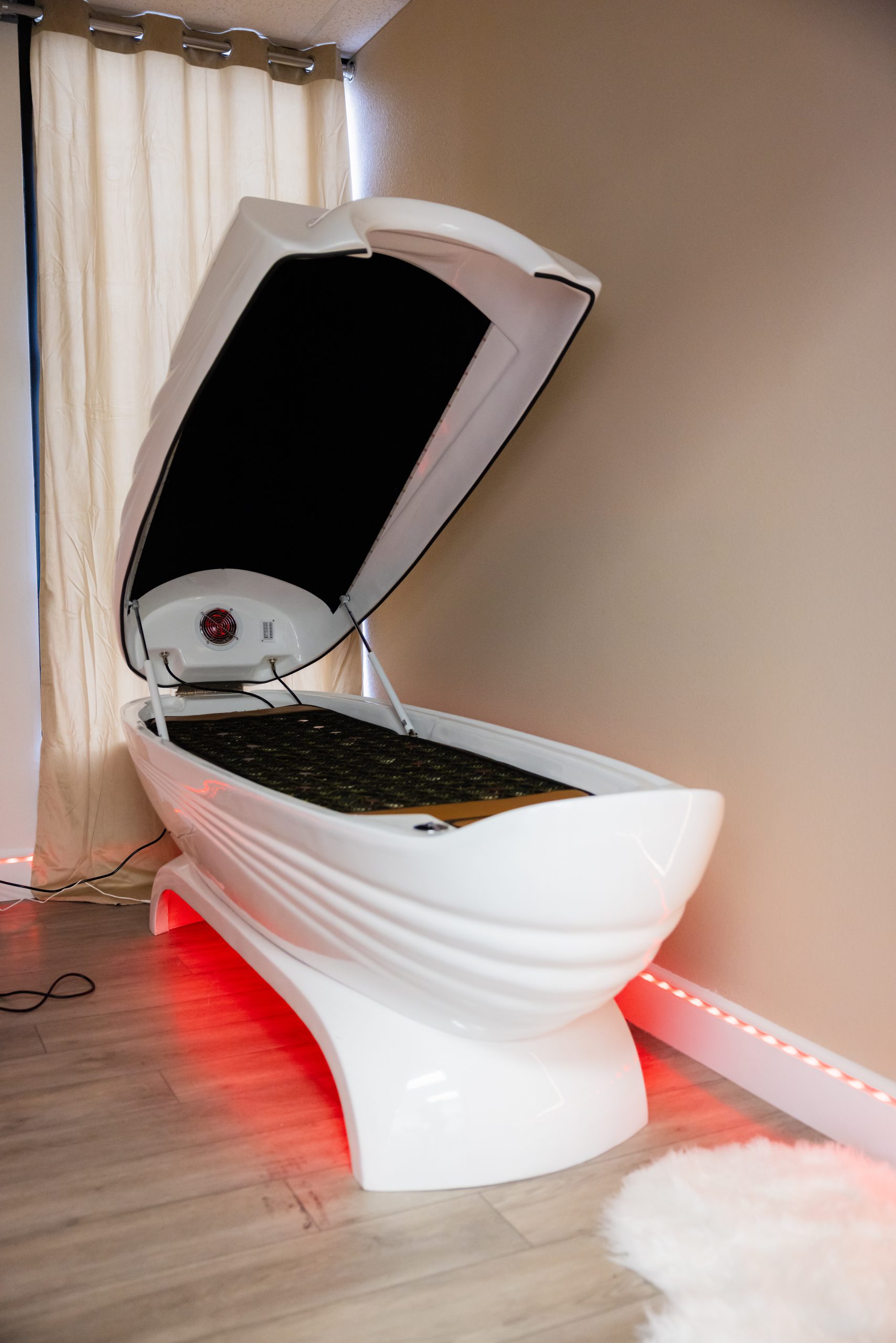 ExoPod infrared therapy pod at NAWRA